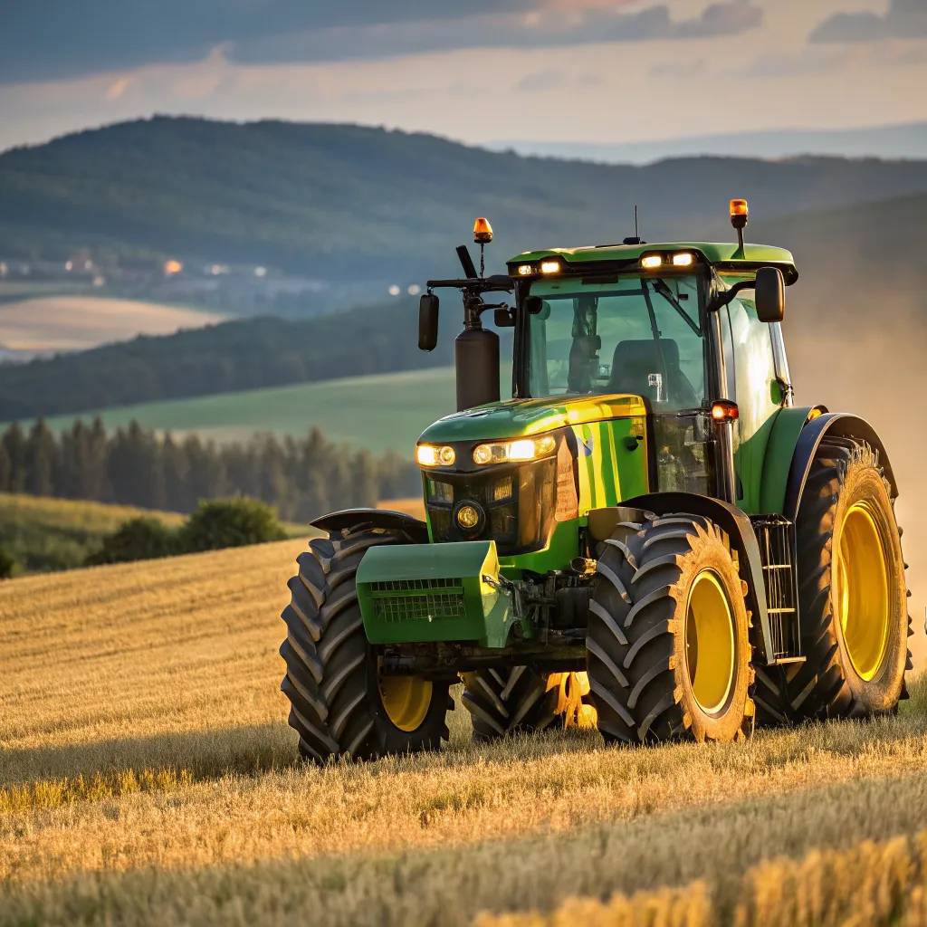 Tractor Harvester